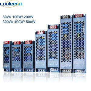 직류전원장치 AC-DC 12V 24V 변압기 60W 100W 200W 300W 400W 500W LED 전원 장치 스트립 라이트용 초박형