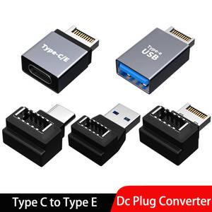 외장하드케이블 연결선 데스크탑 컴퓨터 메인보드 콘센트용 USB 31 전면 패널 헤더 E C 케이블 어댑터 커넥