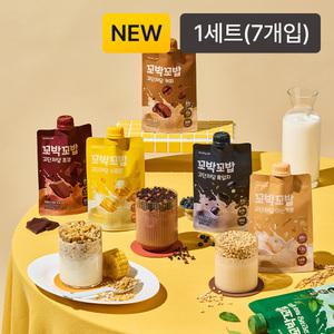 심으뜸 꼬박꼬밥 고단저당 단백질 쉐이크 40g 7개입 6종 1세트