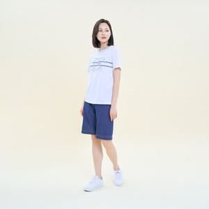 크로커다일 레이디 [크로커다일레이디] 여름 숏기장 데님 반바지_CLDMDP205