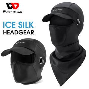 쿨바라클라바 여름용 복면 자전거 오토바이 WESTBIKING With Brim 남성용 여성용 Balaclava Anti-UV 쿨 헬