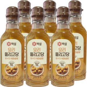 백설 요리 올리고당 500g x 6개 풍부한 식이섬유
