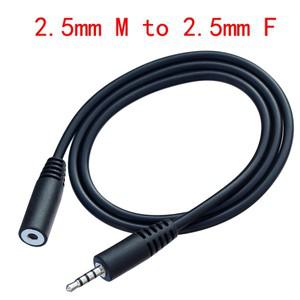 aux케이블 암수 연장 오디오 케이블 4 극 스테레오 2.5mm