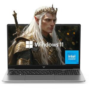 KAIGERR 노트북 컴퓨터 윈도우 인텔 N97 15.6인치 IPS 16GB DDR4 512GB SSD 미니 전통적인 숫자 키패드 WIF