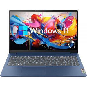 Lenovo 아이디어패드 3 노트북 15.6인치 FHD 터치스크린 인텔 코어 i5-1155G7 40GB RAM 1TB SSD 웹캠 HDMI