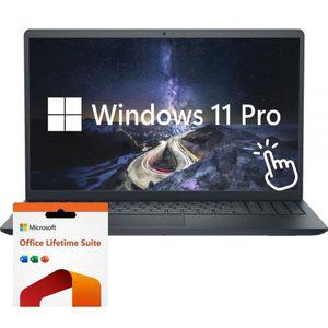 Dell Inspiron 15.6인치 FHD 터치스크린 노트북 인텔 코어 i7-1255U 64GB RAM 2TB SSD 윈도우 11 프로 마이
