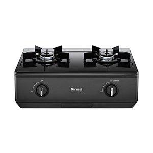[린나이]AA가스레인지 2구 건전지 그라파이트 블랙 RTR-H2200 _pt_s