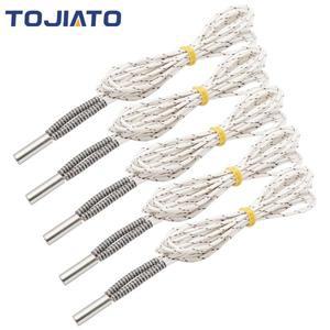 510pcs 가열 튜브 6*20mm 12V 24V 50W 세라믹 카트리지 히터 1M Reprap & Mendel Ender3 V6 J 헤드 압출기