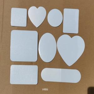100pcs 5.5CM-20CM 승화 자석 공백 승화 빈 냉장고 자석 DIY 주방 사무실 장식에 대 한 개인화