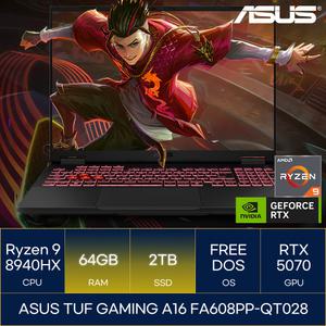 ASUS TUF GAMING A16 FA608PP-QT028 (RAM 64GB_SSD 2TB)_마우스+장패드증정 AN