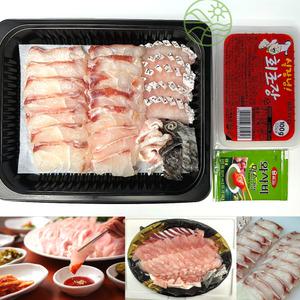 신안 자연산 민어회 당일작업 300g (2인분) 500g (3-4인분) 산들해담 M