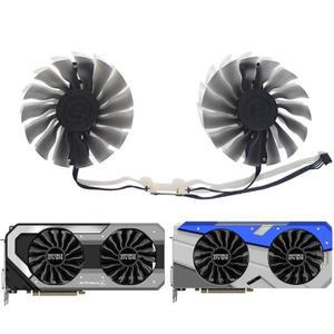 그래픽 카드 냉각 선풍기 PALIT GTX1080TI GTX 1080 1070TI 제트스트림용 2FAN 4 핀 FD10015H12S GAA8S2U