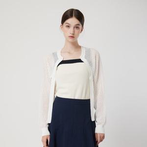 [롯데백화점]씨씨콜렉트 크로셰 볼레로 가디건 C252KSL034