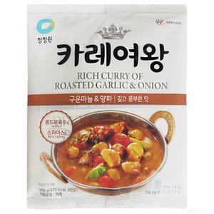 청정원 카레여왕 구운마늘양파 즉석카레 108g