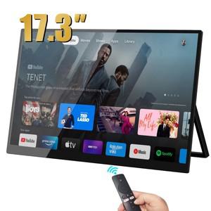 Bimawen 17.3 인치 60Hz 스마트 TV 휴대용 모니터 미니 PC 노트북 전화 Xbox PS4 PS5 스위치 게임 용 Googl