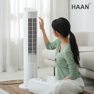 한경희 리모컨형 전자식 타워팬 냉풍기 4L HAAN-L800