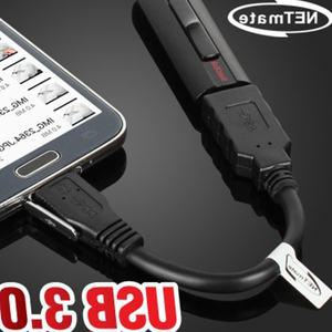 자재 넷메이트 USB3.0 AF-MicroB OTG 케이블 부품