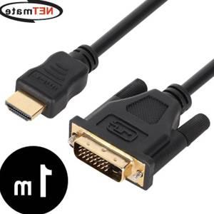 자재 넷메이트 HDMI to DVI 케이블 1m NMC-HD01 부품