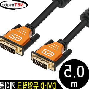 자재 넷메이트 DVI-D 듀얼 Gold Metal 케이블 0 부품