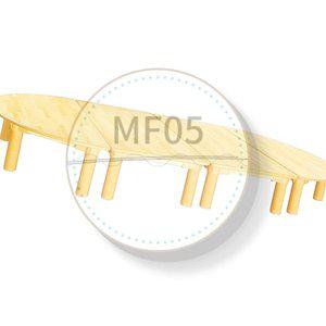 MF05 현대교구 안전 무늬열린책상 기본다리 290 1세트 유아좌식식탁 유아책상
