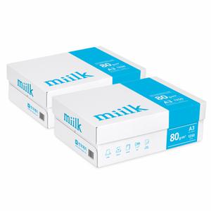 한국제지 밀크 80g A3용지 2박스(2500매)/복사용지