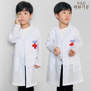 MD11S 아동 의사가운 직업체험의상 역할놀이 코스튬
