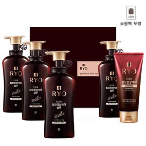 려샴푸 선물세트 진결모 탈모증상케어  5종기획 1개/최근제품  25년설명절선물