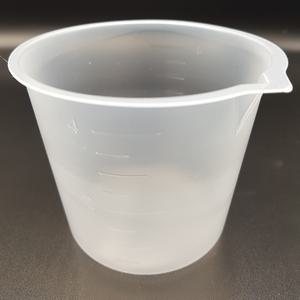 페인트 비닐컵 하드타입 400cc (100개) 비커 소분컵 도장 도색 보수 페인트도료