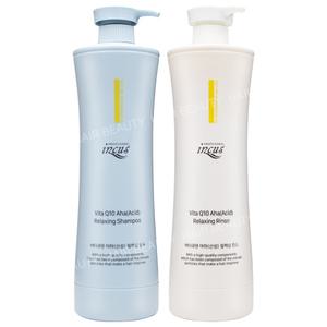 인큐스 비타큐텐 아하(산성) 릴렉싱 샴푸/린스 1000ml