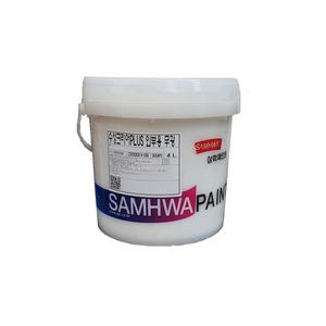 삼화페인트 수성크리어PLUS 외부용 유광 4L