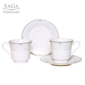 [사가포슬린]펄스타/펄그린/펄혼합 커피잔세트4pcs(2인) 선택1