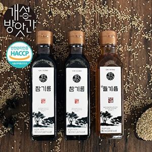 [홈스웰]개성방앗간 선물세트 3종 A (참기름2+들기름)