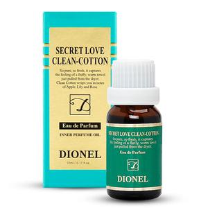 [Dionel] 디오넬 시크릿러브 이너퍼퓸 Y존케어 클린코튼 15ml 여성청결제 오일 속옷 향수