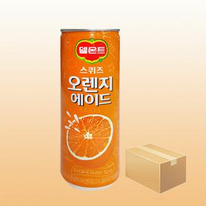 델몬트 스퀴즈 오렌지 240ml 30캔 과즙음료 주스