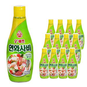 오뚜기 오쉐프 연와사비 500g x 12개
