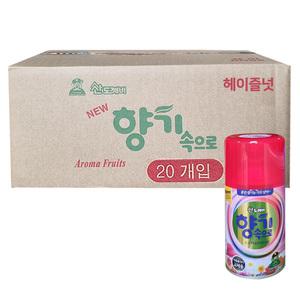 산도깨비 향기속으로 자동분사기 리필 향캔 헤이즐넛향 290mL x 20개(1박스)