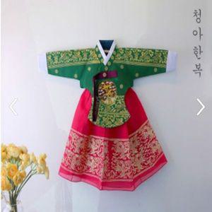 [보리보리/청아한복]루비 초록당의 빨강치마