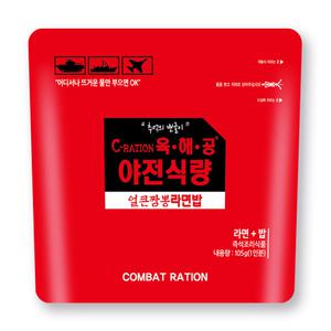 야전식량 (얼큰짬뽕라면밥) 105g / 비상 전투식량