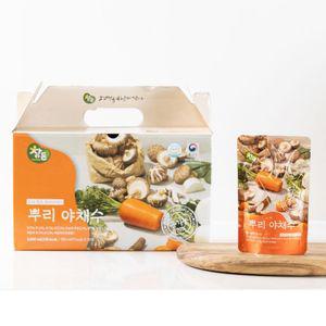 유기농 뿌리 야채수 100mlX30포 야채즙