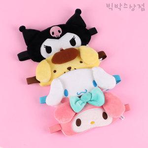 산리오 캐릭터 수면안대 1p 정품 여행용 숙면 암막안대 눈가리개 귀여운 꿀잠 마이멜로디 쿠로미 시나