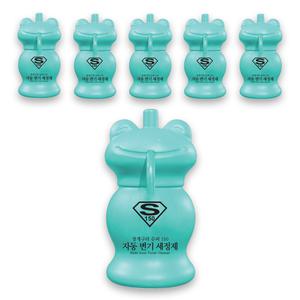 청개구리 자동변기세정제 변기클리너 슈퍼150 6개