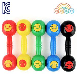 KC인증 덤벨 쉐이커 어린이 리듬악기 음악교구 아령