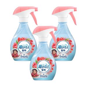 페브리즈 섬유탈취제 다우니향 370ml x 3개