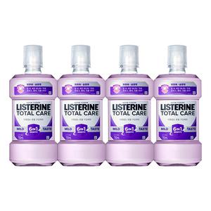 리스테린액 토탈케어 마일드, 750ml, 4개
