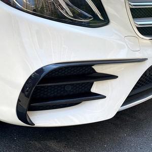 벤츠 E클래스 W213 AMG 패키지 라인 범퍼용 E63 카본 카나드 윙 스플리터 호환