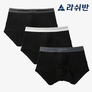 [라쉬반 스탠다드] 남자팬티 코드블랙 3종