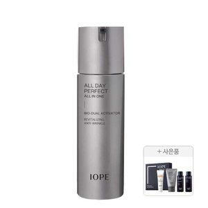 아이오페 맨 올데이 퍼펙트 올인원, 120ml, 1개 + 증정(맨 베이직 3종 키트, 1개 + UV 쉴드 선 프로텍터, 10ml, 1개)