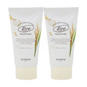 1+1 스킨푸드 라이스 데일리 브라이트닝 스크럽 폼150ml