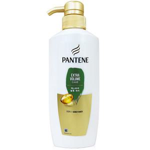 팬틴 엑스트라 볼륨 린스 500ml 1개, 단백질 부스스한 상한 머리 헤어 손상모