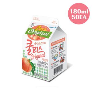동원 소와나무 쿨피스 복숭아맛 180ml 50개입/무배